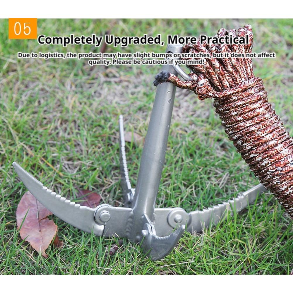 خطاف تثبيت خارجي متين وقابل لل - مراجعة Fishing Boat Anchor وسعره