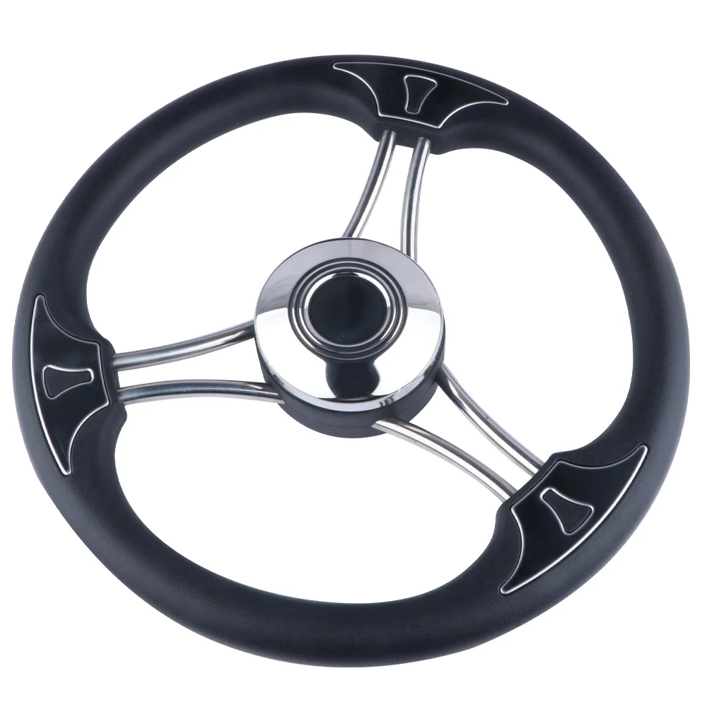 عجلة قيادة بحرية من الفولاذ ال - مراجعة Fishing Boat Steering Wheel وسعره
