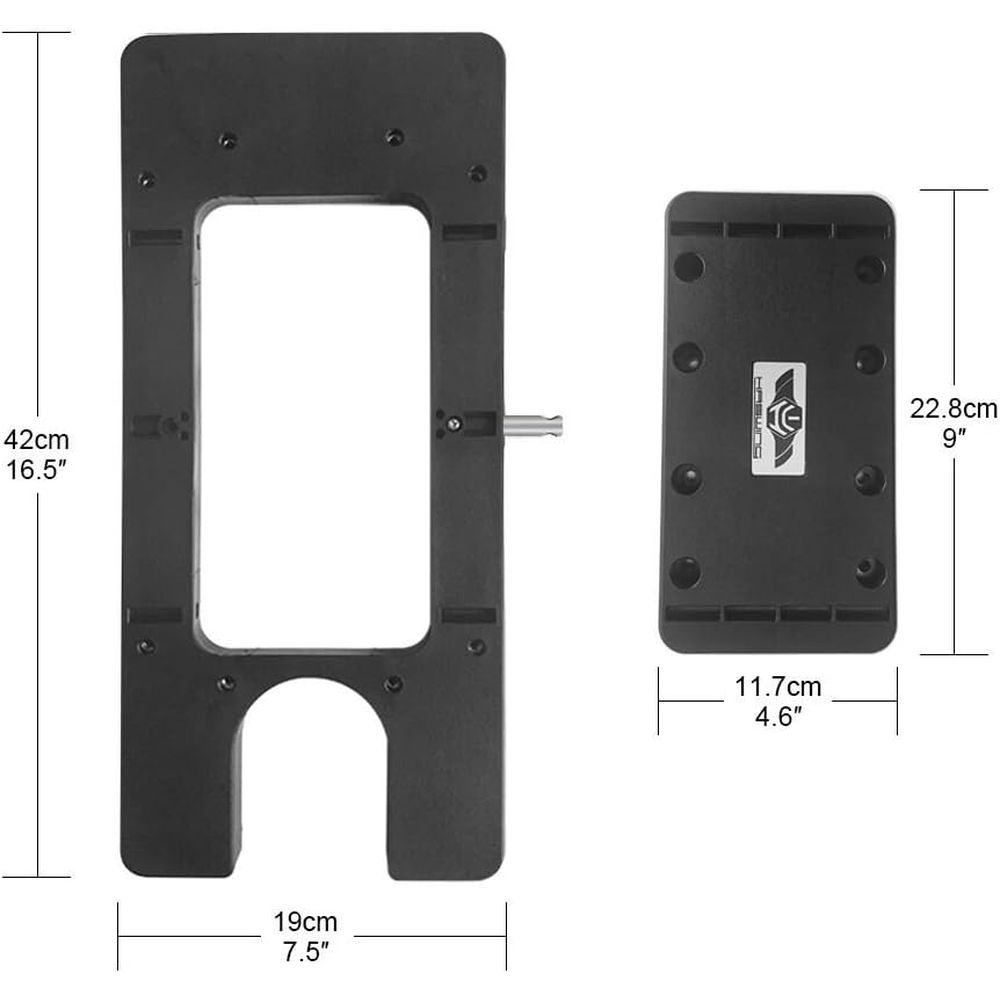 حامل سريع الفك للمحركات الكهرب - مراجعة Fishing Boat Trolling Motor وسعره
