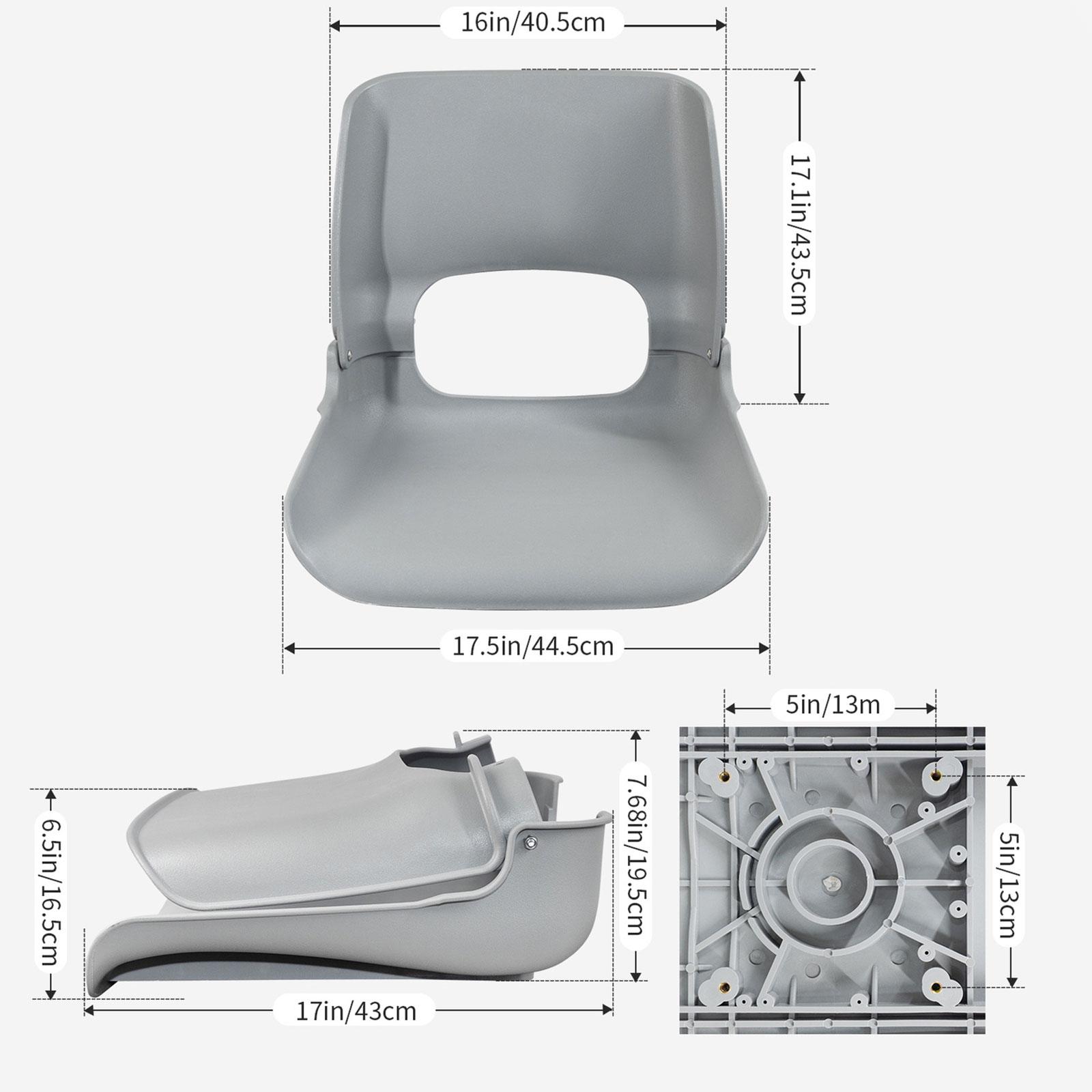 مقعد قارب قابل للطي بظهر مرتفع - مراجعة Fishing Boat Seat وسعره